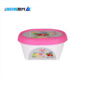 Горячая продажа 200 мл IML Пластическая замороженная йогуртная чашка с крышкой ложкой